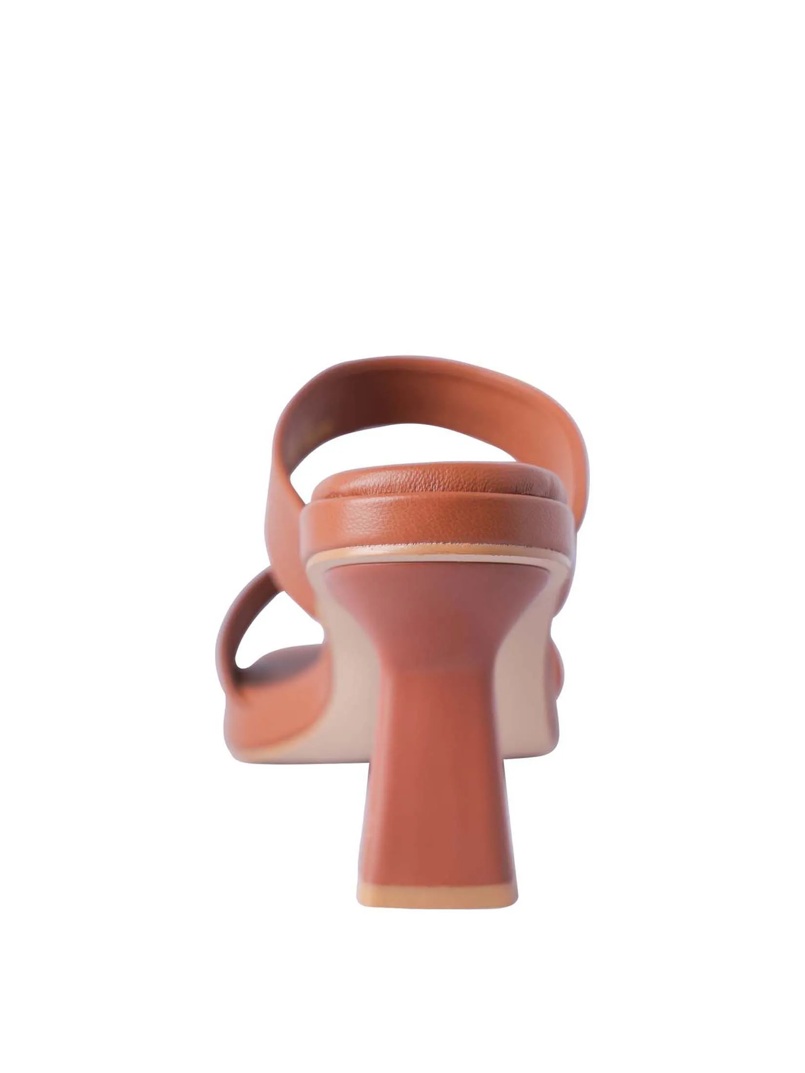 VILLAINS SF SOFINA Women's Platform Heeled Sandals BROWN