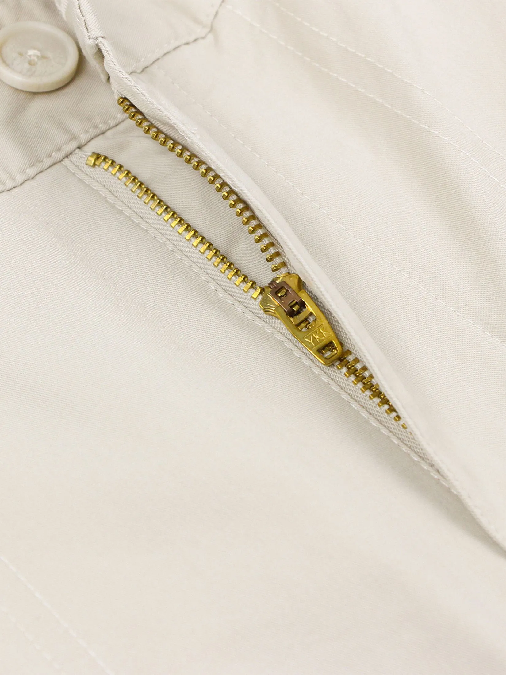 GIORDANO Men's Relaxed Stretch Cargo Pants Creamware khaki