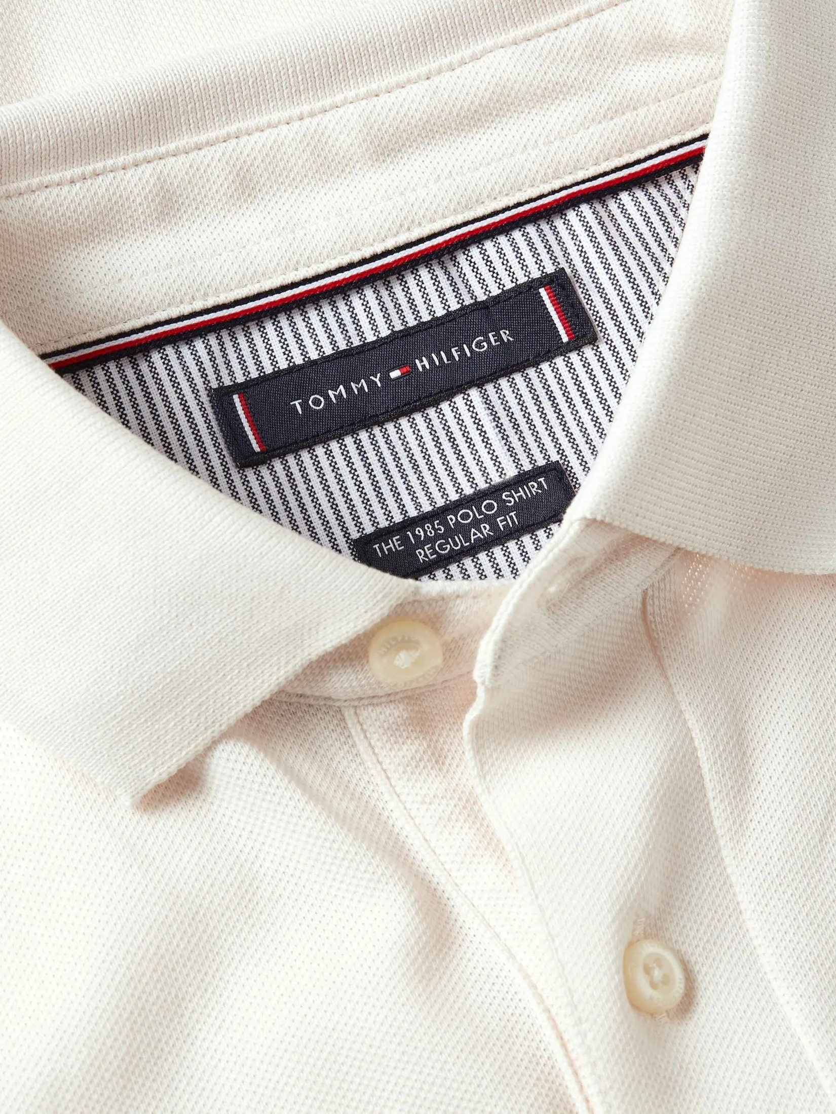 TOMMY HILFIGER MEN POLO WHITE Regular