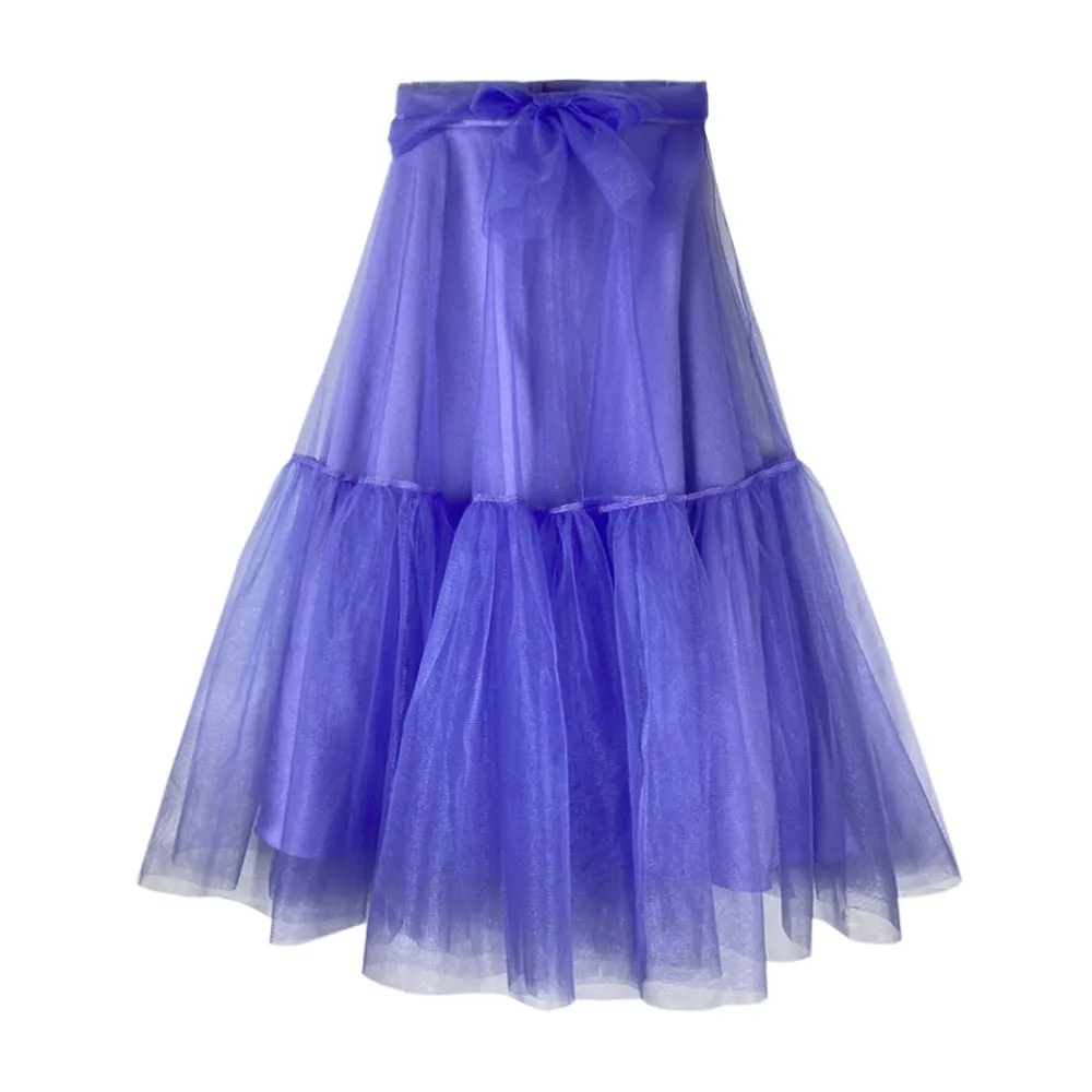 ICONIC PURPLE ETHICAL TULLE SKIRT