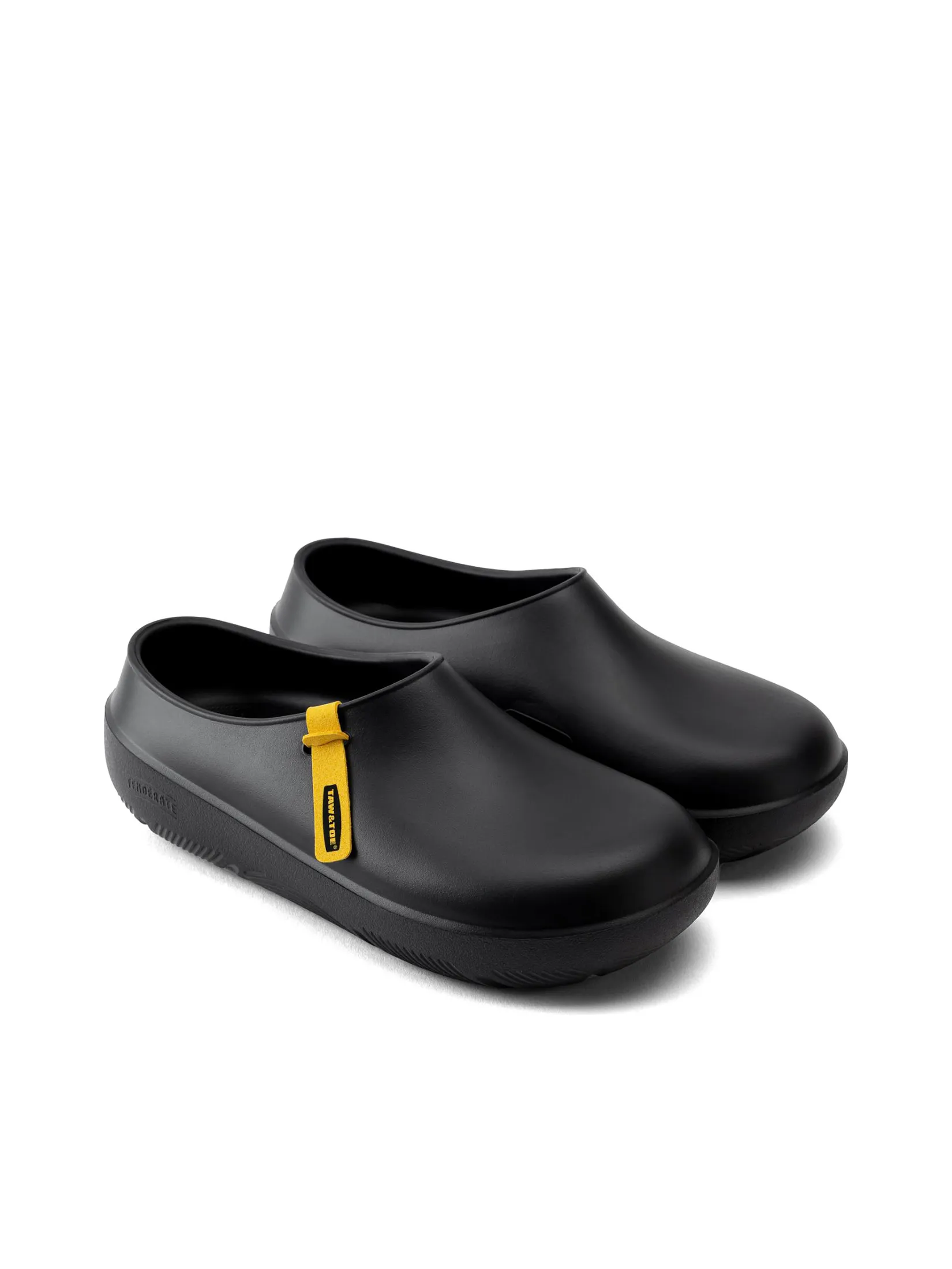 TAW&TOE Unisex Sandals Zerovity Tonton Black