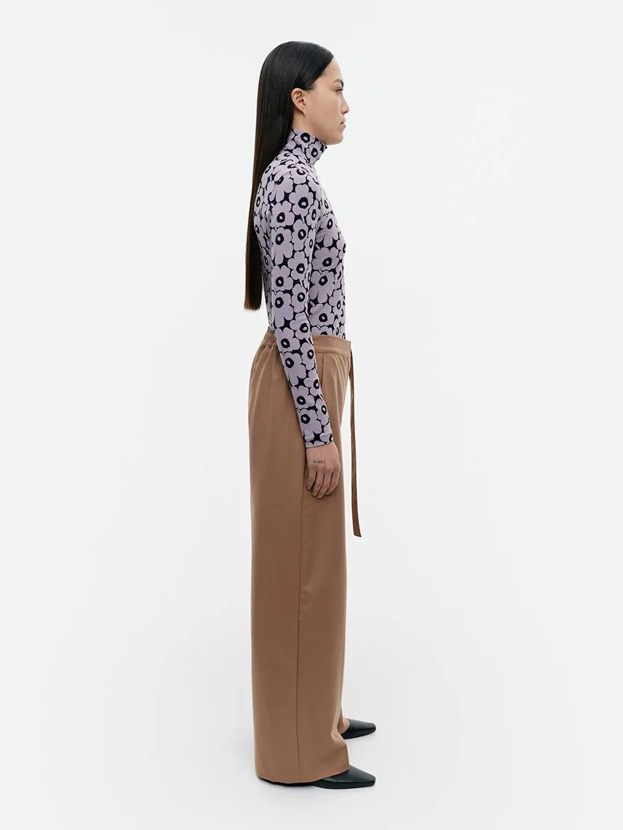 MARIMEKKO BROWN WOMAN PALMETTI SOLID