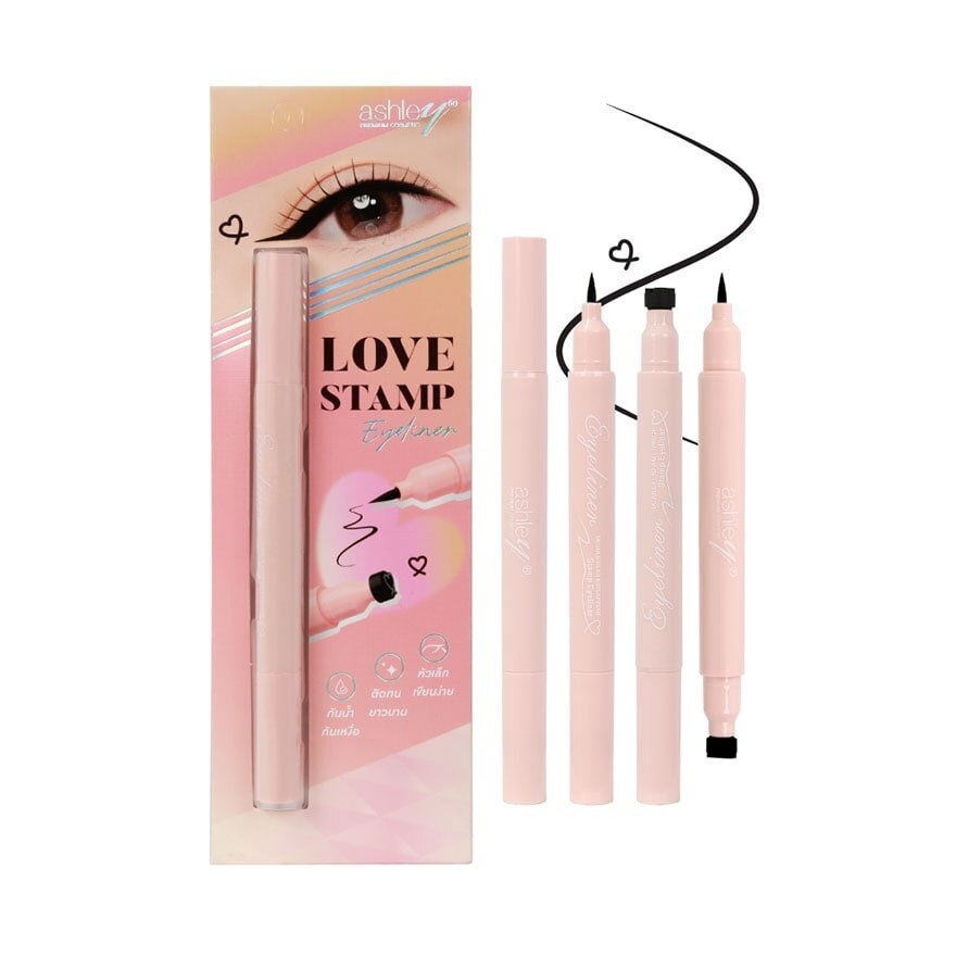 Ashley Love Stamp Eyeliner 1.5g. Black - Black