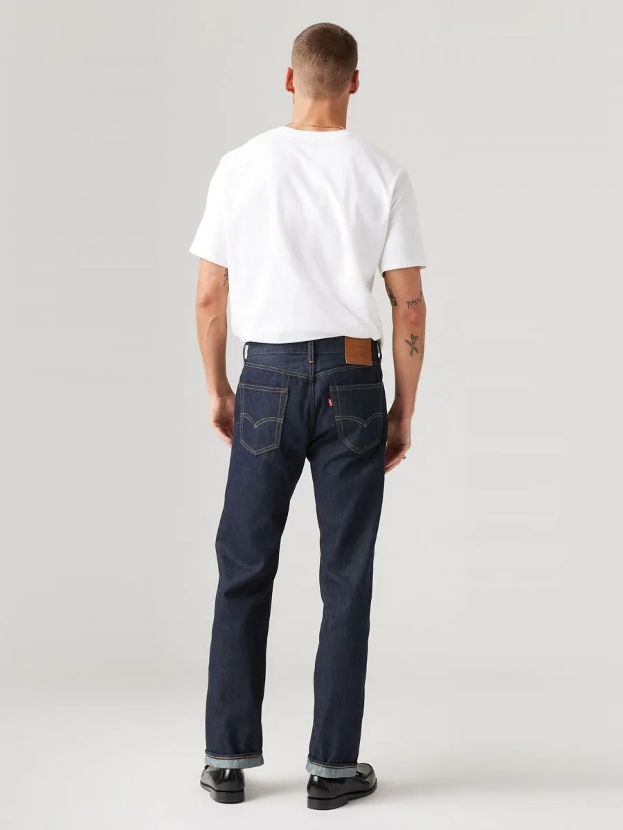 LEVI'S Men's 505™ Regular Selvedge Jeans Midnight Selvedge