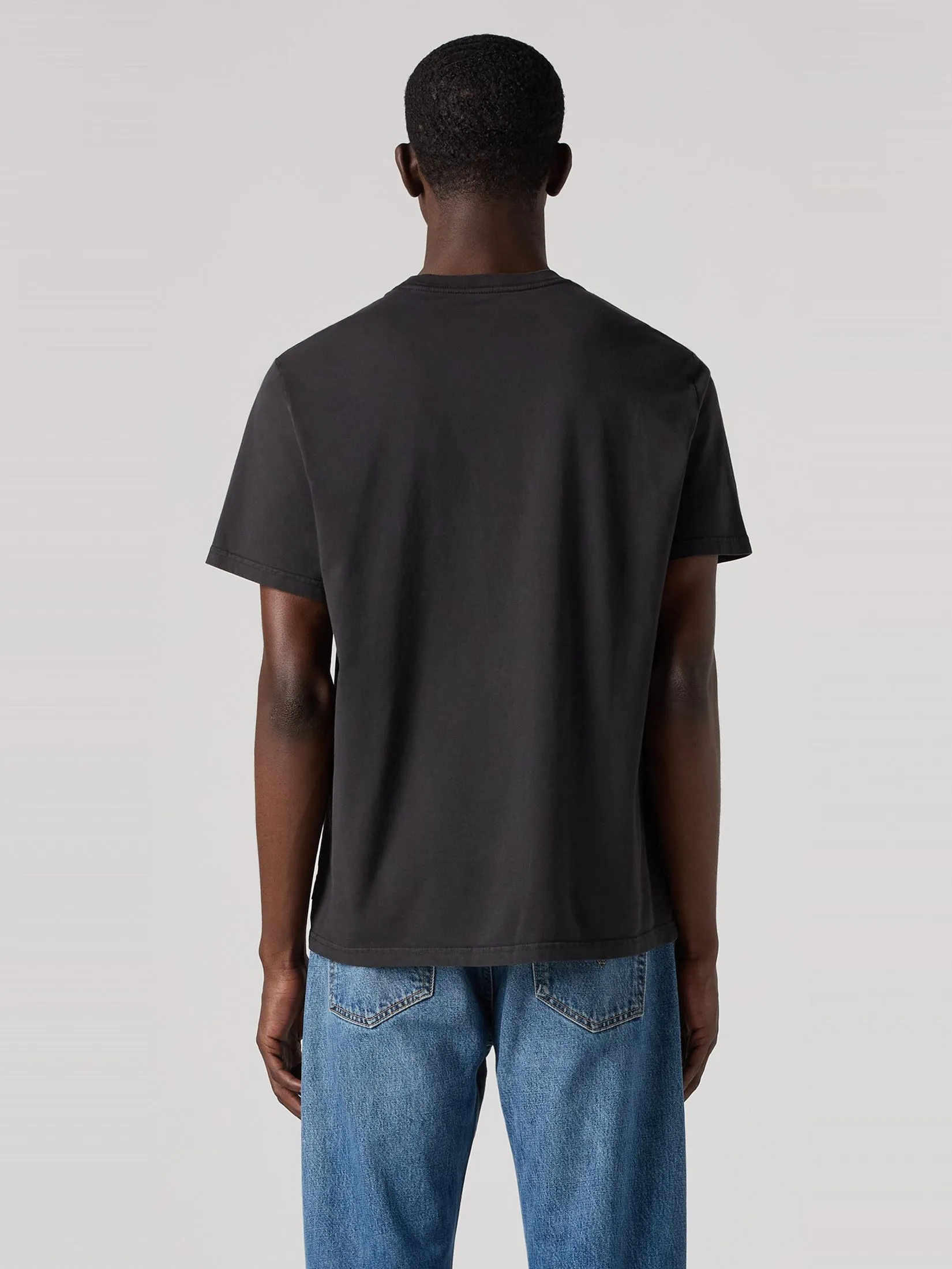 LEVI'S Men's Relaxed Fit Short Sleeve Graphic T-Shirt Black