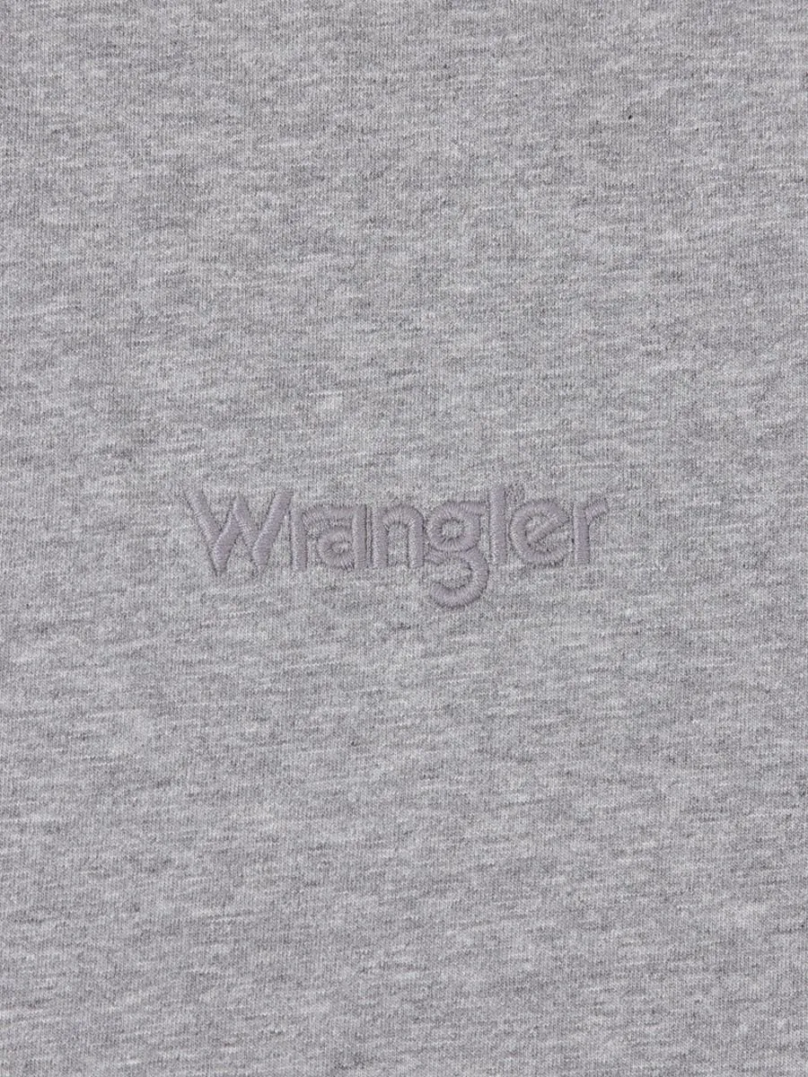 WRANGLER Men's Tee Short Sleeve Regular Fit Grey