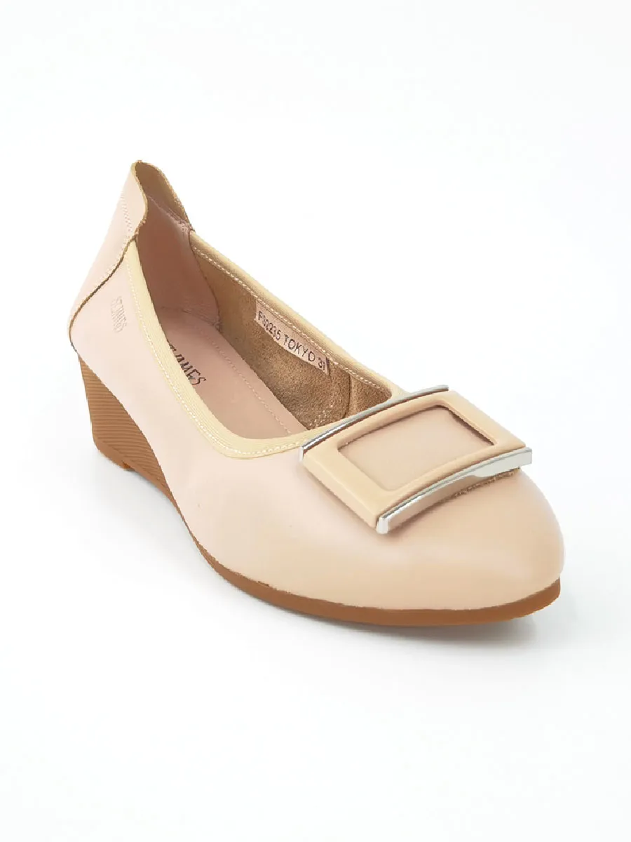 ST.JAMES WOMEN FLATS TOKYO BEIGE