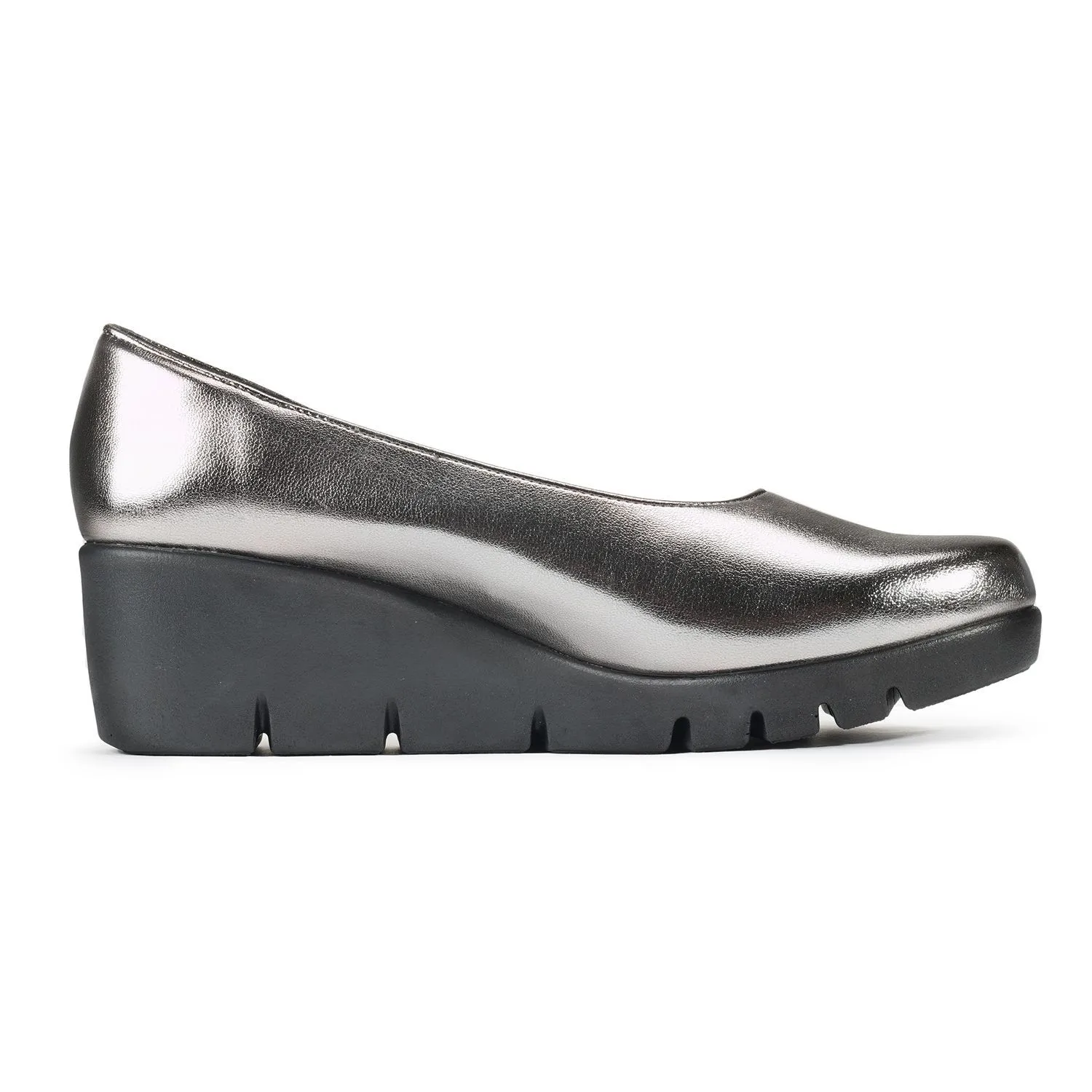 JOLI SNOB Dark Silver Women Comfort High Heels