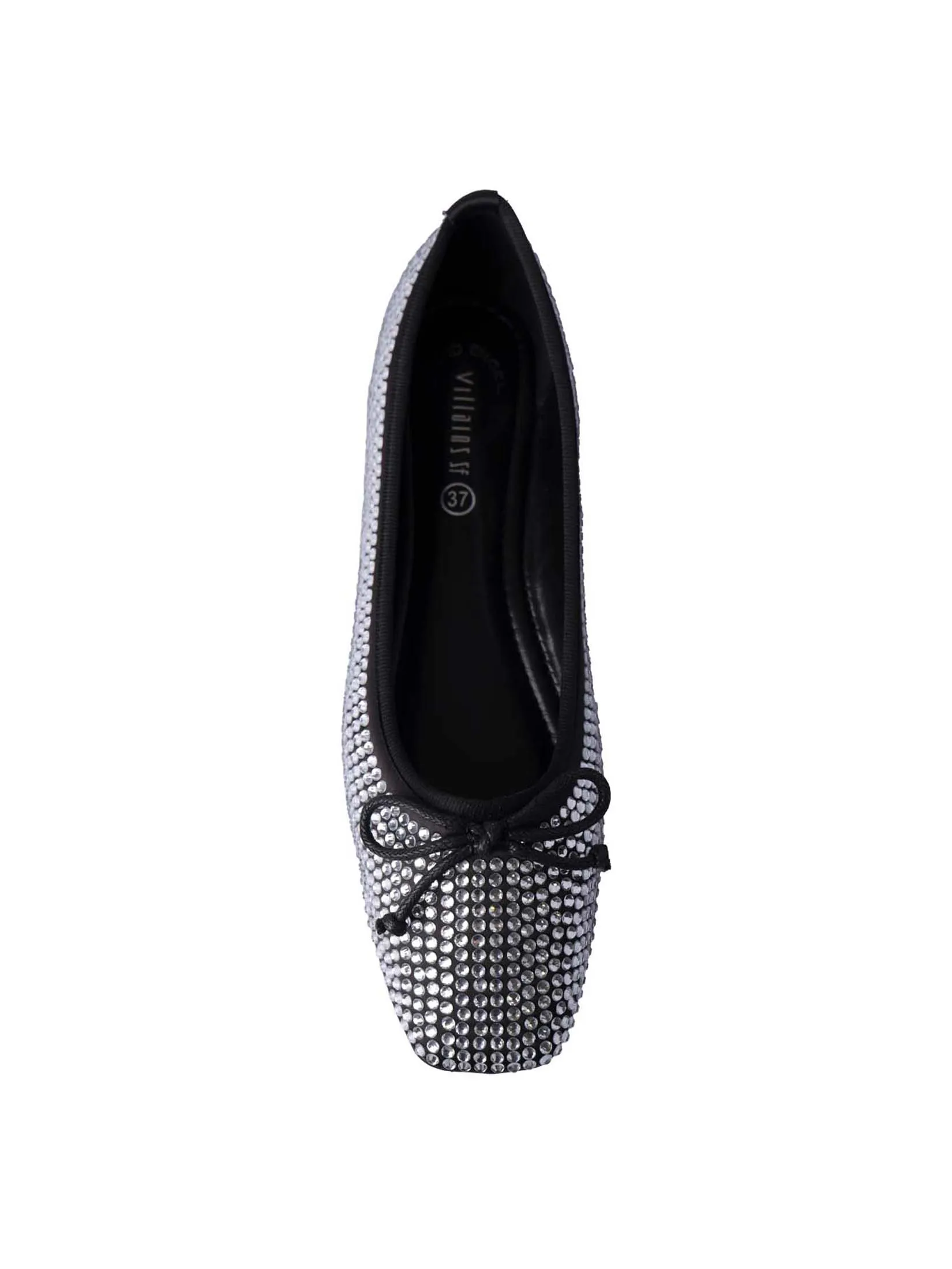 VILLAINS SF ARMOR FIT Women s Ballet Flats BLACK