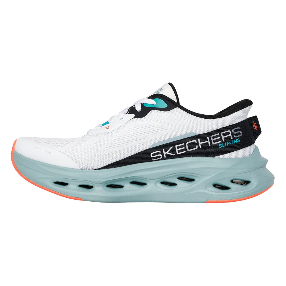 SKECHERS Men Running Shoes Slip-ins®: Max Cushioning® Glide-Step® - Advert White - SK108SH657EMTH
