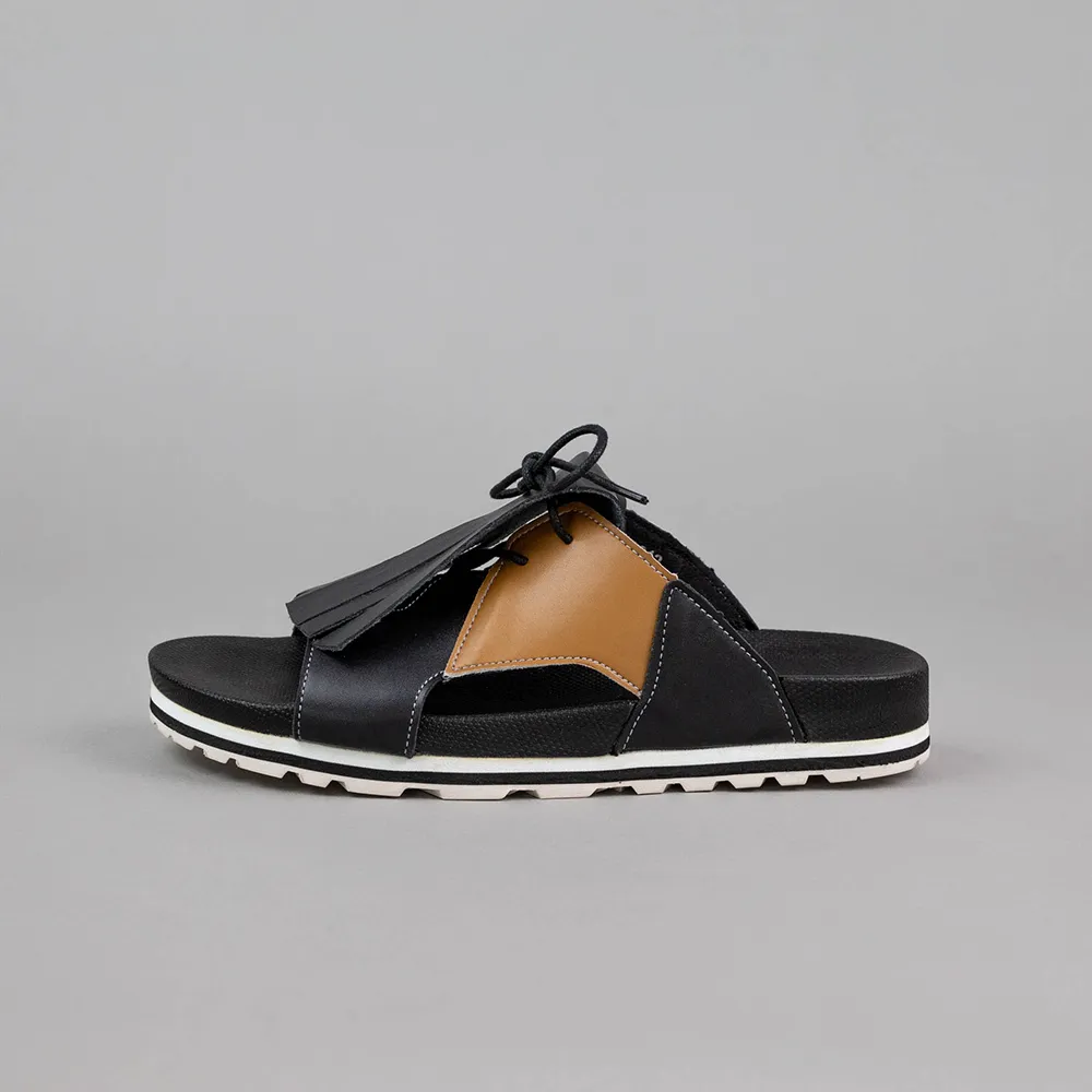 HEAVY Brown/Tan Sandals Exclusive at Central HVPK VS9212