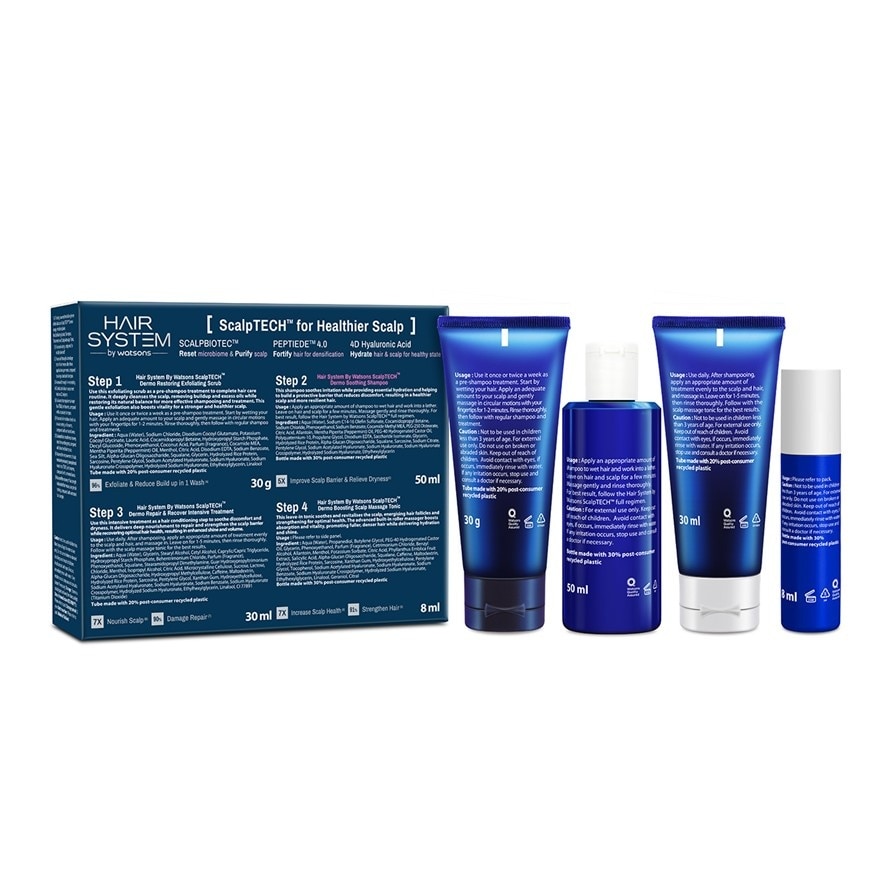 Hair System by Watsons ScalpTECH Dermo Scalp Starter Kit