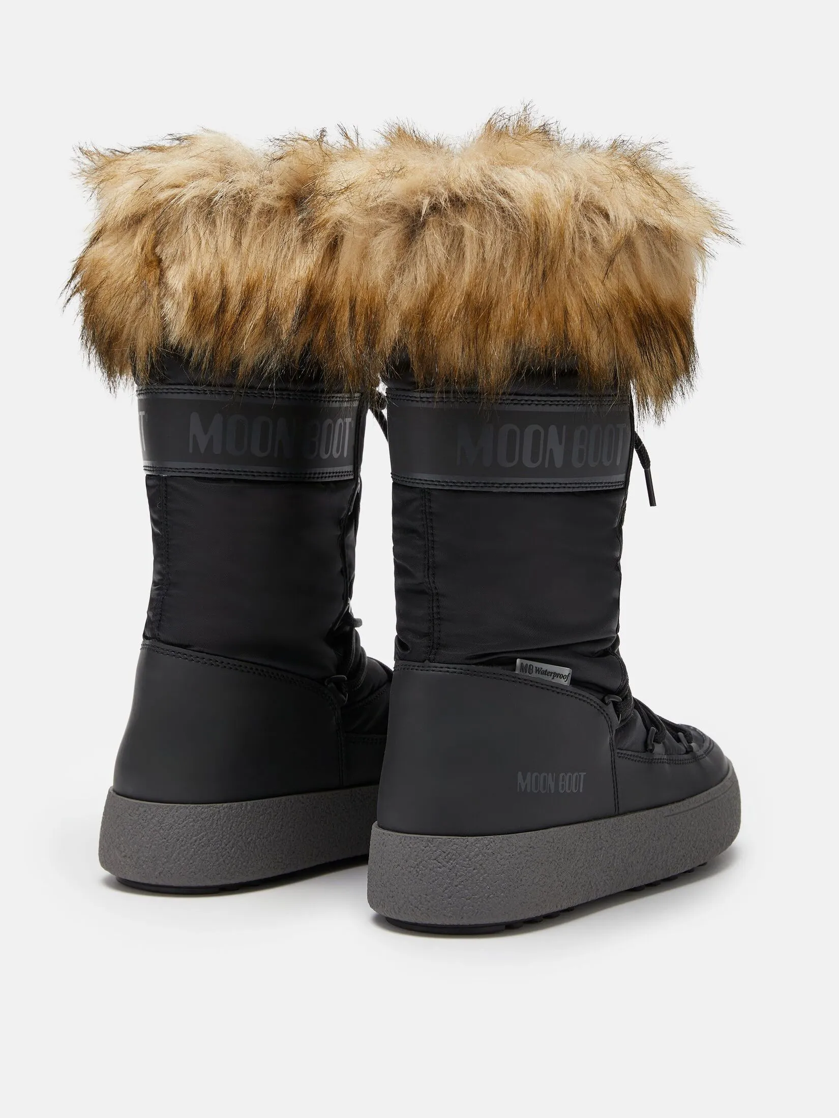 MOON BOOT LTRACK MONACO BLACK BOOTS WP