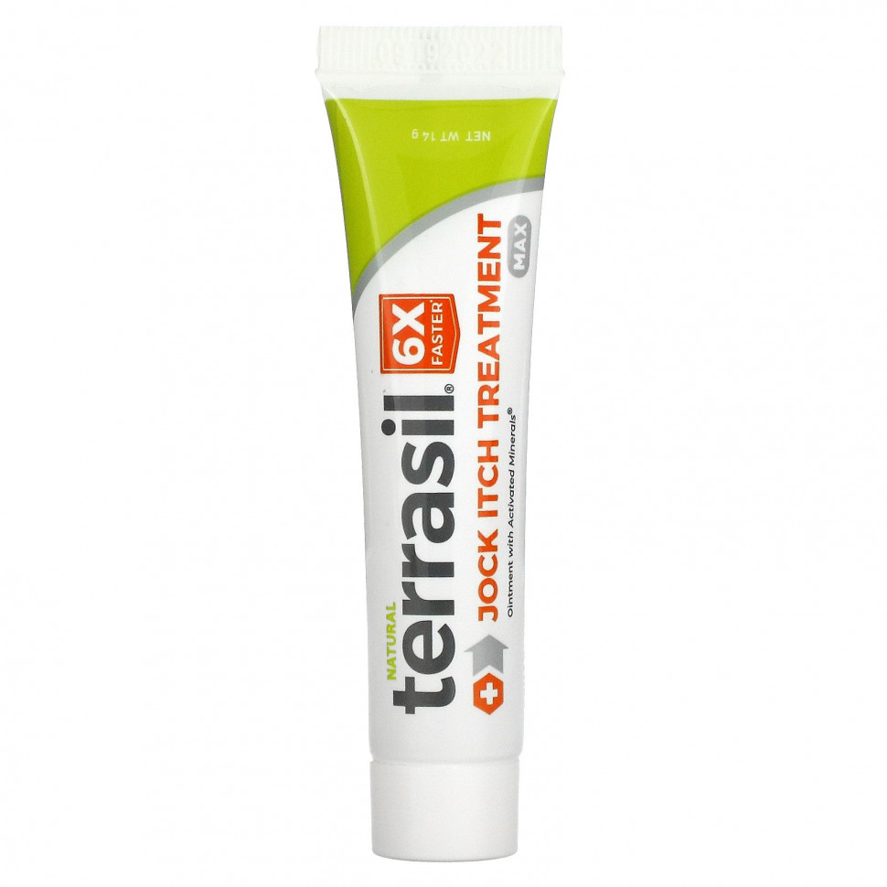 Terrasil, Jock Itch Treatment, Max, 14 г