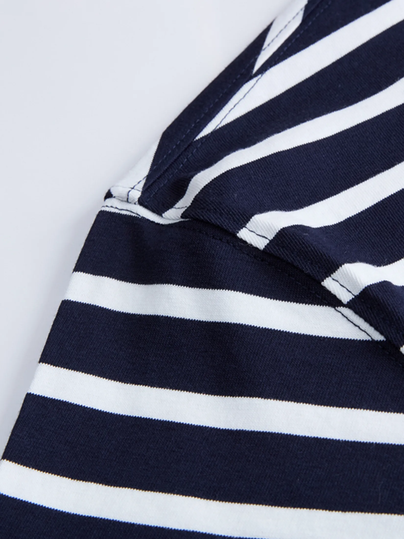 GIORDANO Men s Online Exclusive Timeless Comfort Striped T-shirt (Korea) Navy x Blue x White