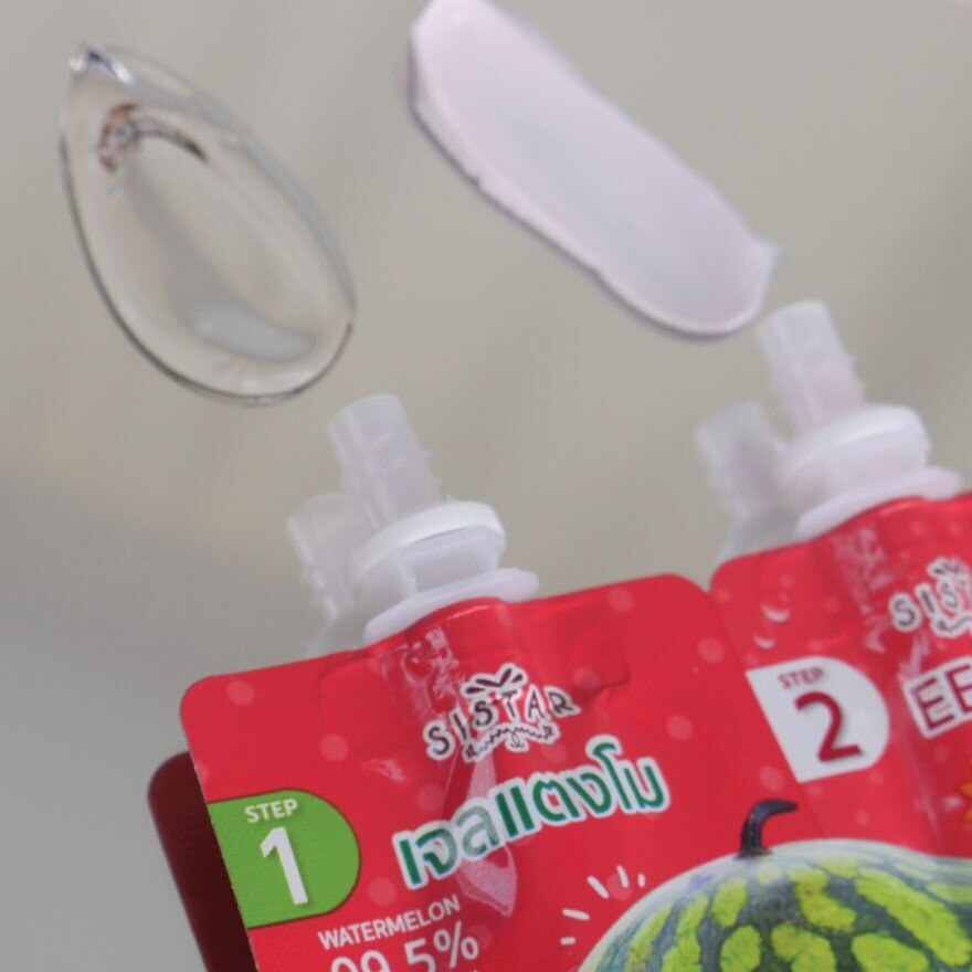 Sistar Watermalon Whitening Soothing Gel 12g.  EE Cream 7g.