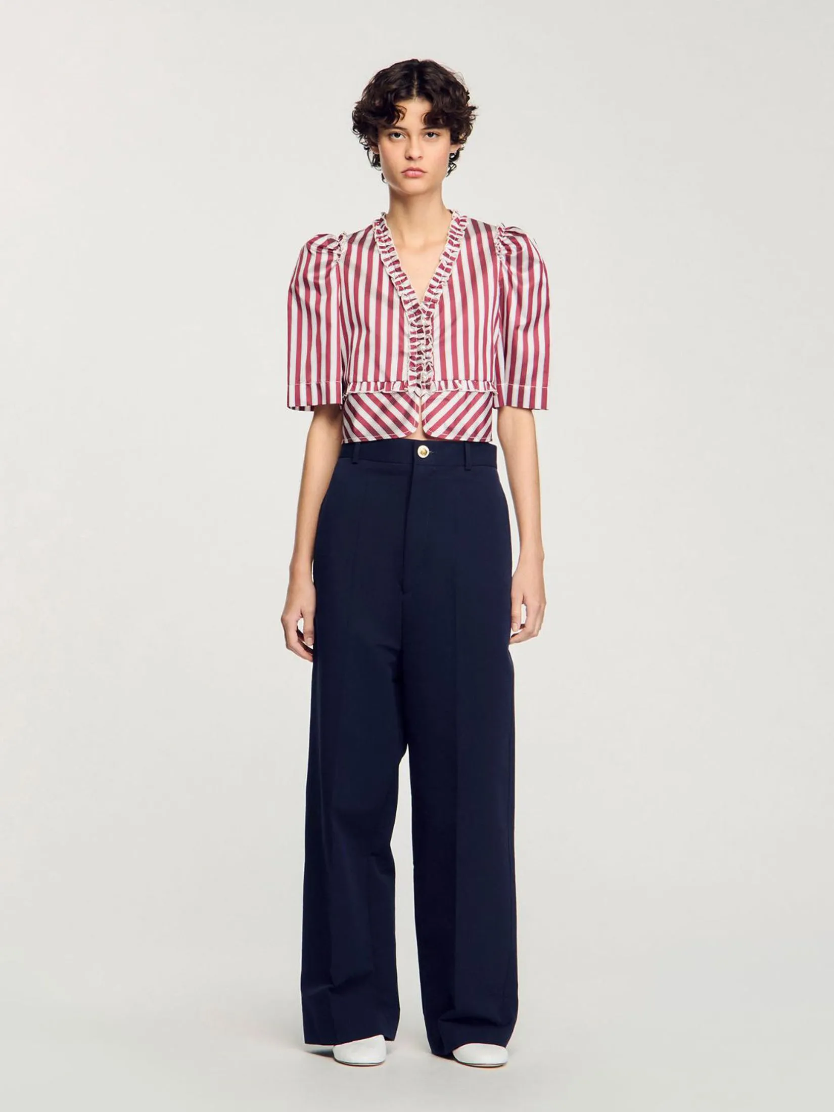 SANDRO Suit Trousers