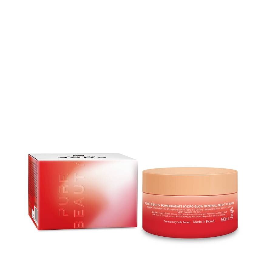 Pure Beauty Pomegranate Hydro Glow Renewal Night Cream 50 ml.