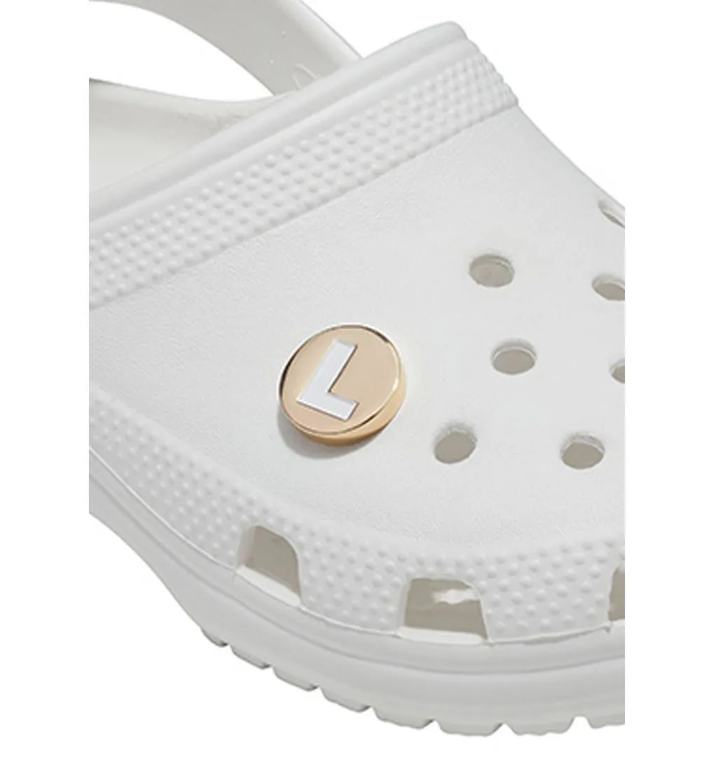 CROCS Jibbitz Shoes Charm Gold Letter L Multi Color - CR024AC287CPTH