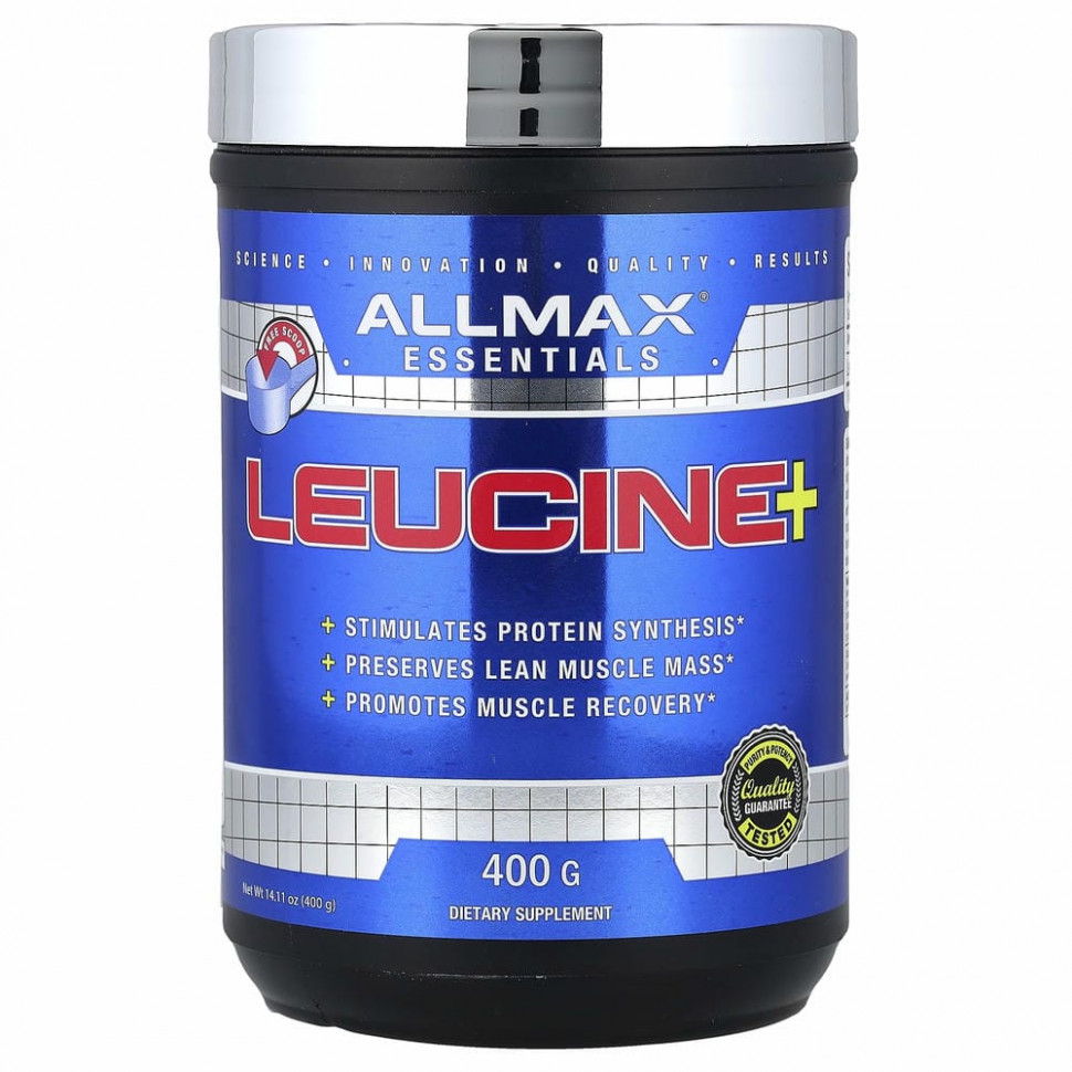 ALLMAX Nutrition, Лейцин, 5000 мг, 400 г (14,11 унции)
