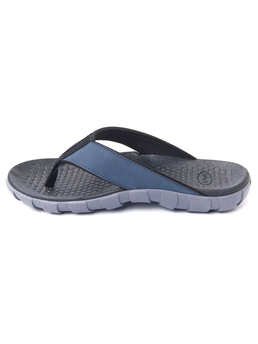 SCHOLL Navy Thong Sandals Unisex - Jaxon