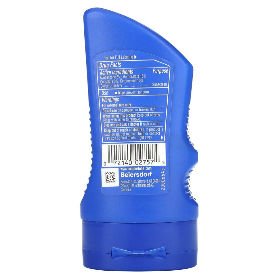 Coppertone, Sport, солнцезащитный лосьон, эффективность 4-в-1, SPF 100, 89 мл (3 жидк. Унции)