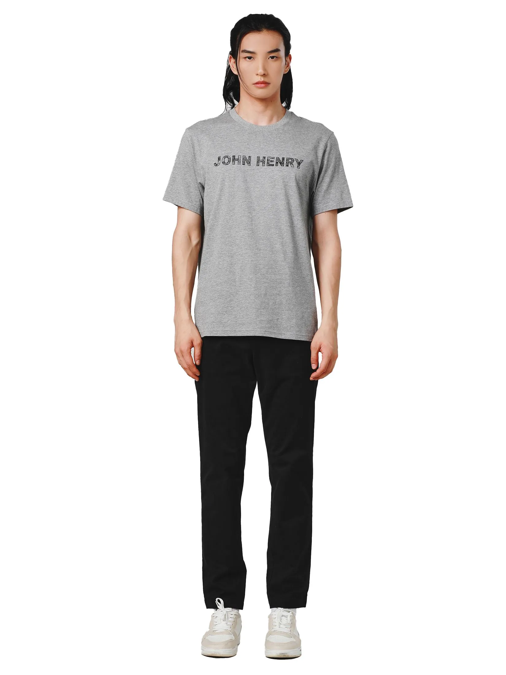 JOHN HENRY Men's Pants (Slim Fit) ICONIC AF Black