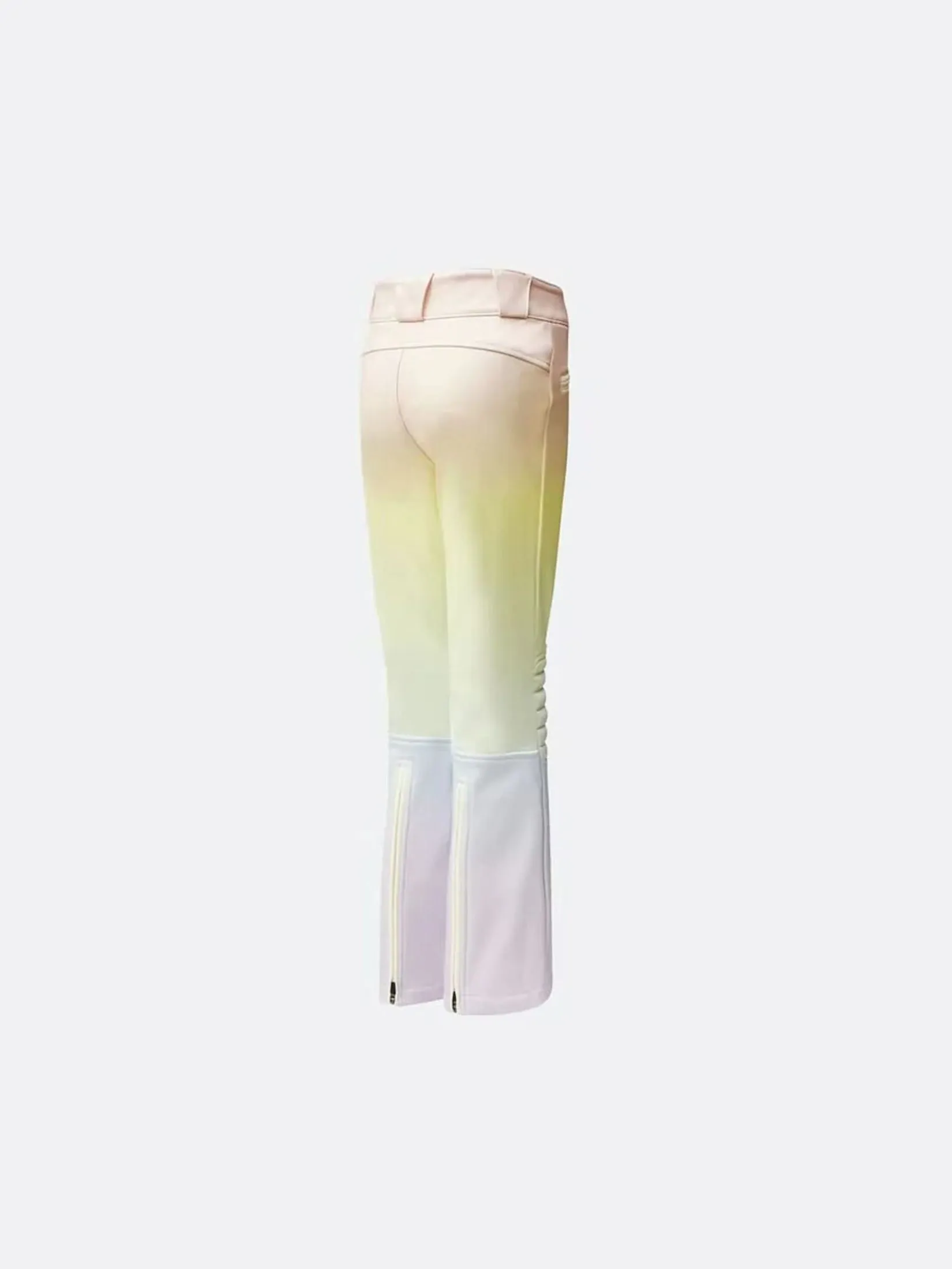 PERFECT MOMENT AURORA FLARE SKI PANT PRINT KIDS IN PASTEL RAINBOW
