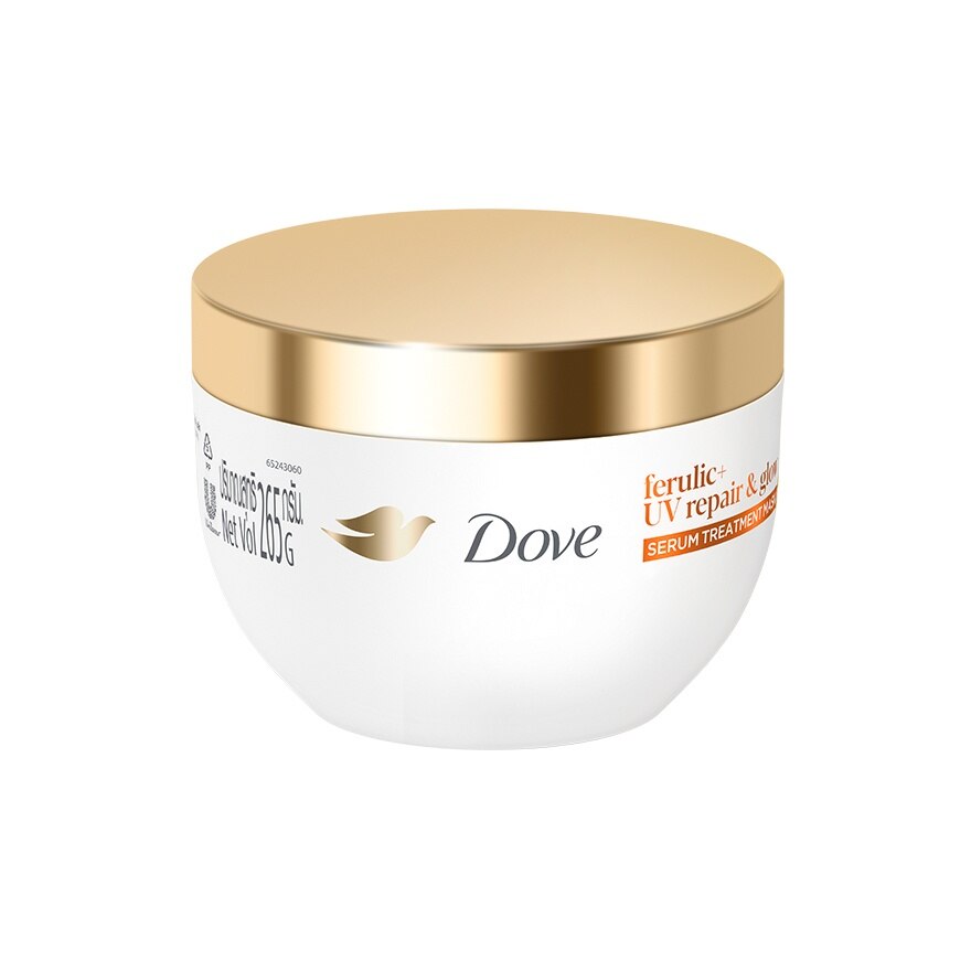 Dove Serum Treatment Mask Ferulic+ UV Repair  Glow Damage Therapy 265 G.