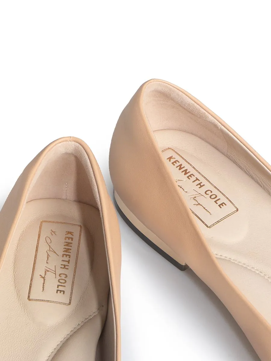 KENNETH COLE WOMEN FLATS ASTAIRE FLATS X ANNE THONGPRASOM / COOKIE DOUGH