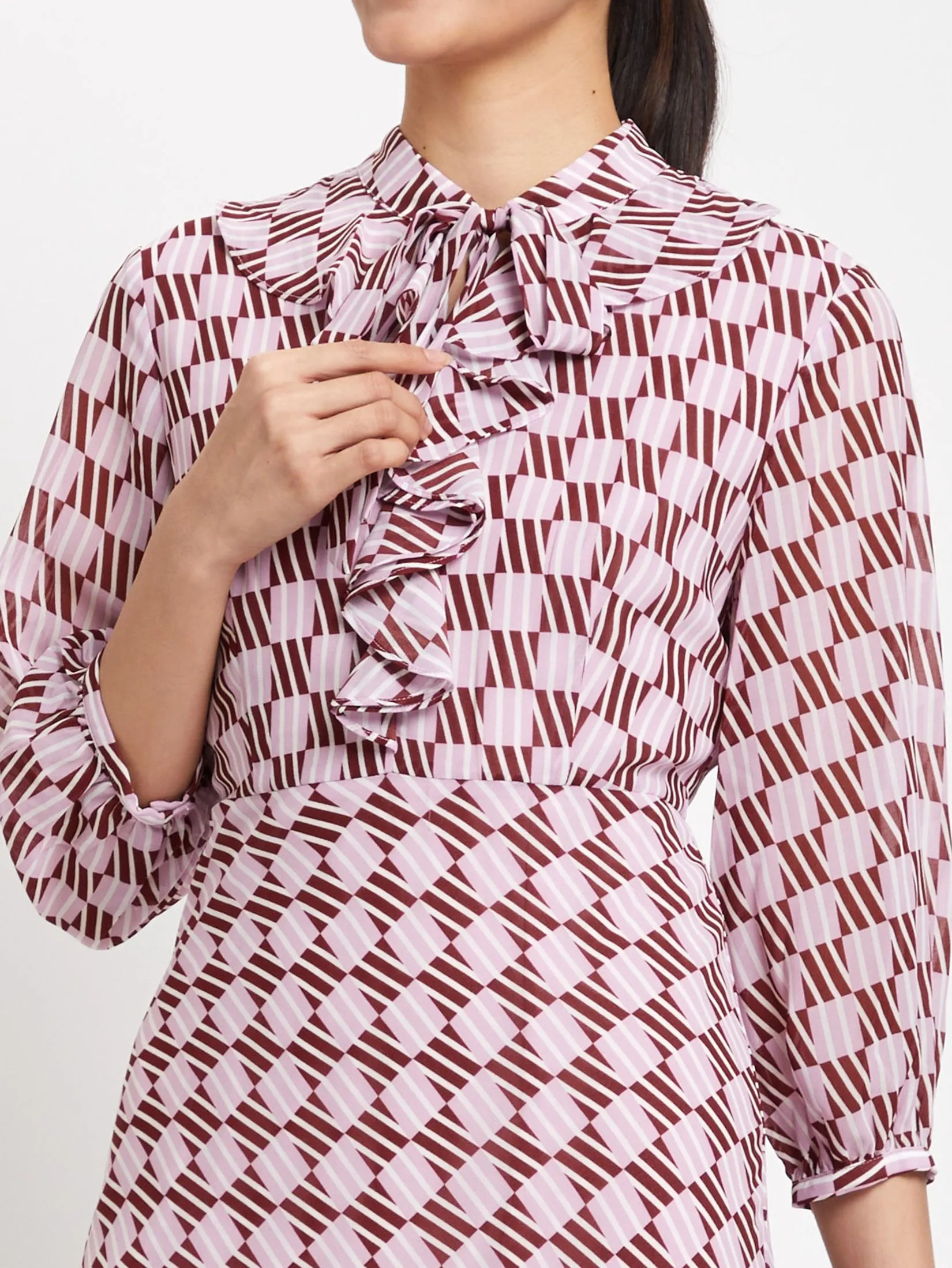 EXPRESSIONS Women Dress Long Sleeves Print