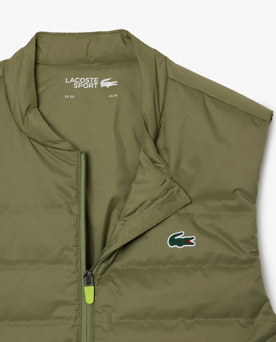 LACOSTE Sport Quilted Vest Green