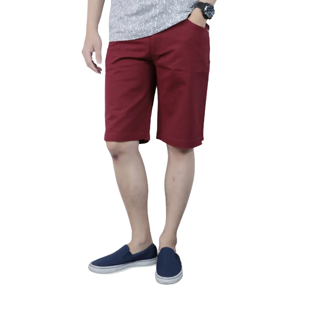 BOVY 1036-SHORT CHINO CRIMSON