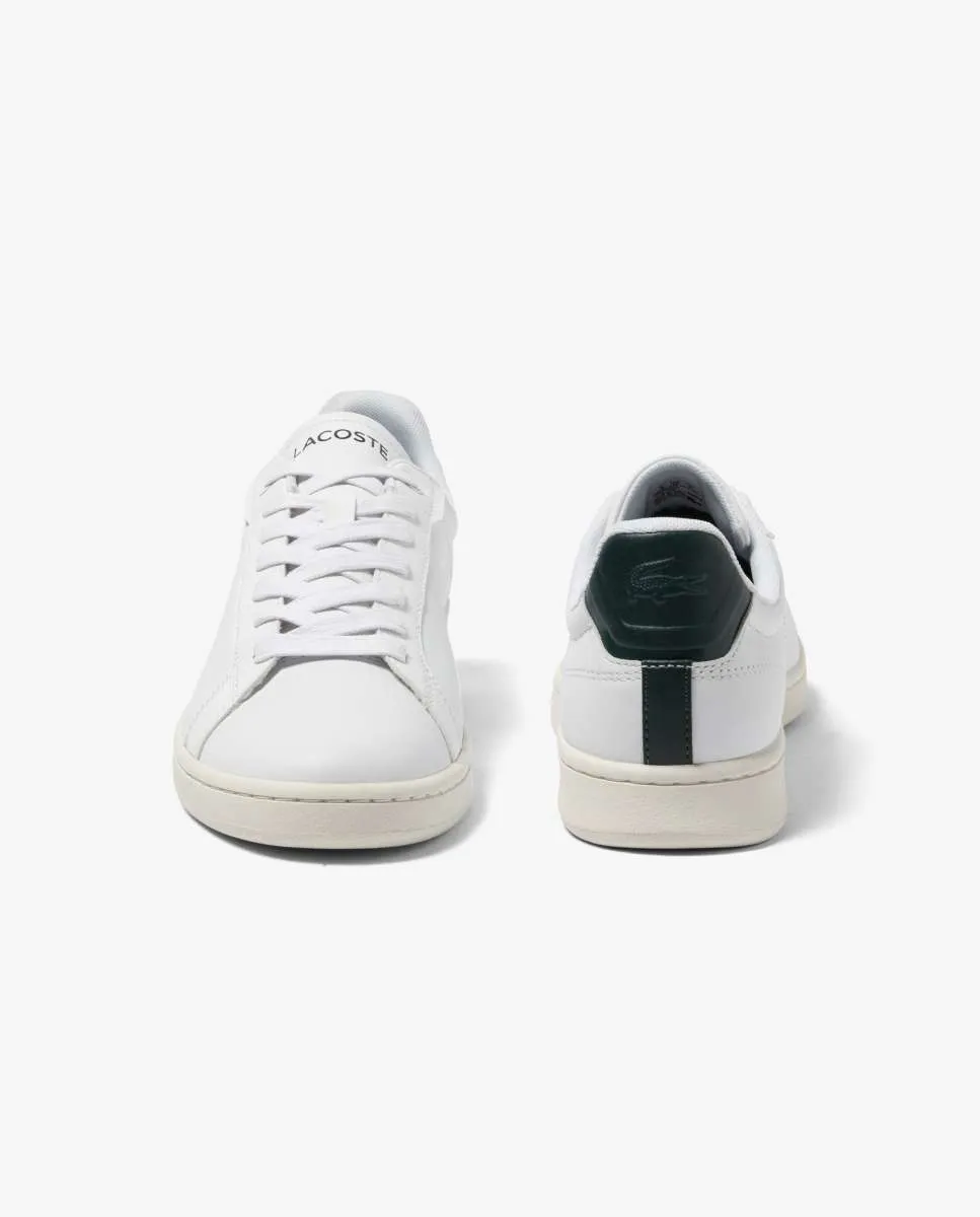 LACOSTE Men’s Lacoste Carnaby Pro Leather Premium Trainers White