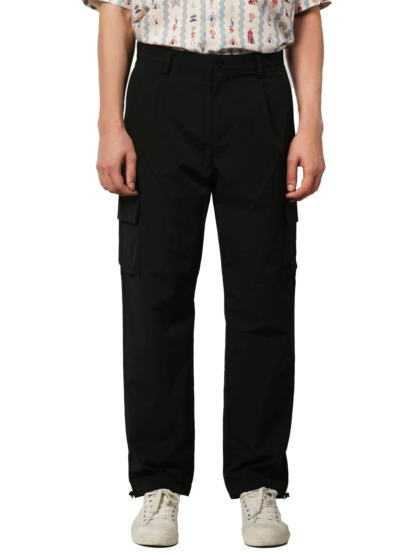 JOHN HENRY Men's Pants (Wide Leg) MERRIMENT Black