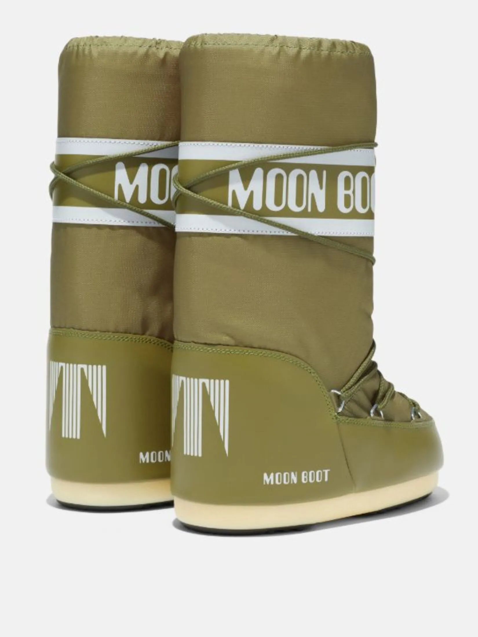 MOON BOOT Ski Boots Icon Nylon Khaki