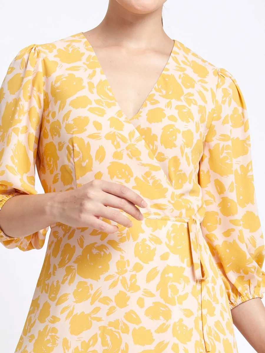 EXPRESSIONS Women Dress Long Sleeves Printed