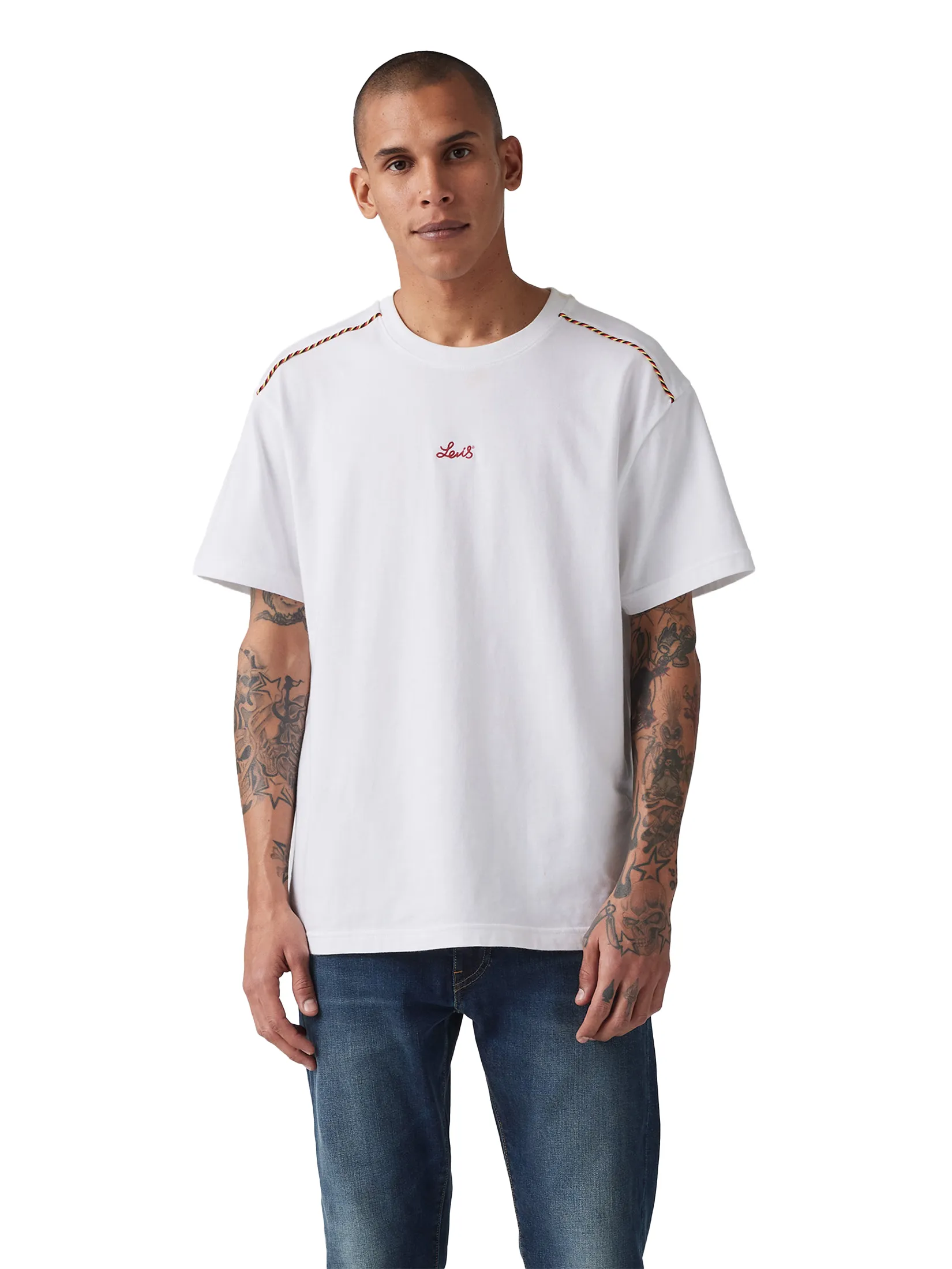 LEVI'S Men's Lunar New Year Graphic Tee White