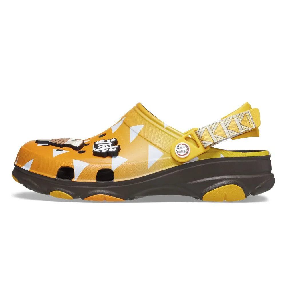 CROCS Demon Slayer Zenitsu All-Terrain Clog Unisex Casual Shoes Orange - CR024SH367EOTH