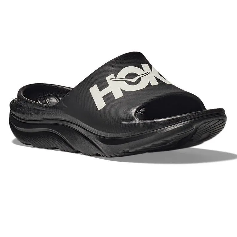 HOKA Unisex Sandals Ora Athletic Slide Black - HO229SH726DZTH