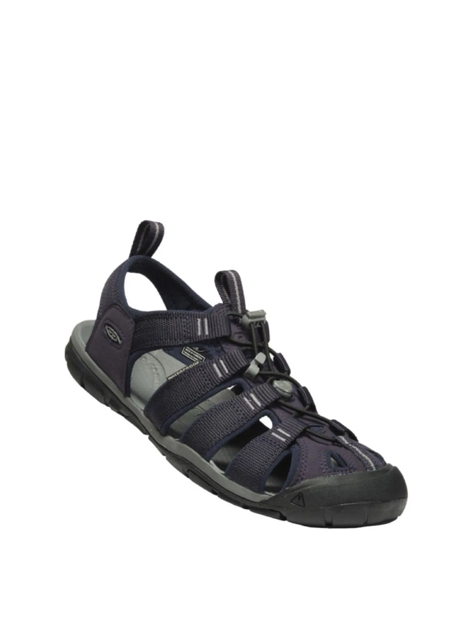 KEEN Men's Sandals CLEARWATER CNX (SKY CAPTAIN/BLACK)