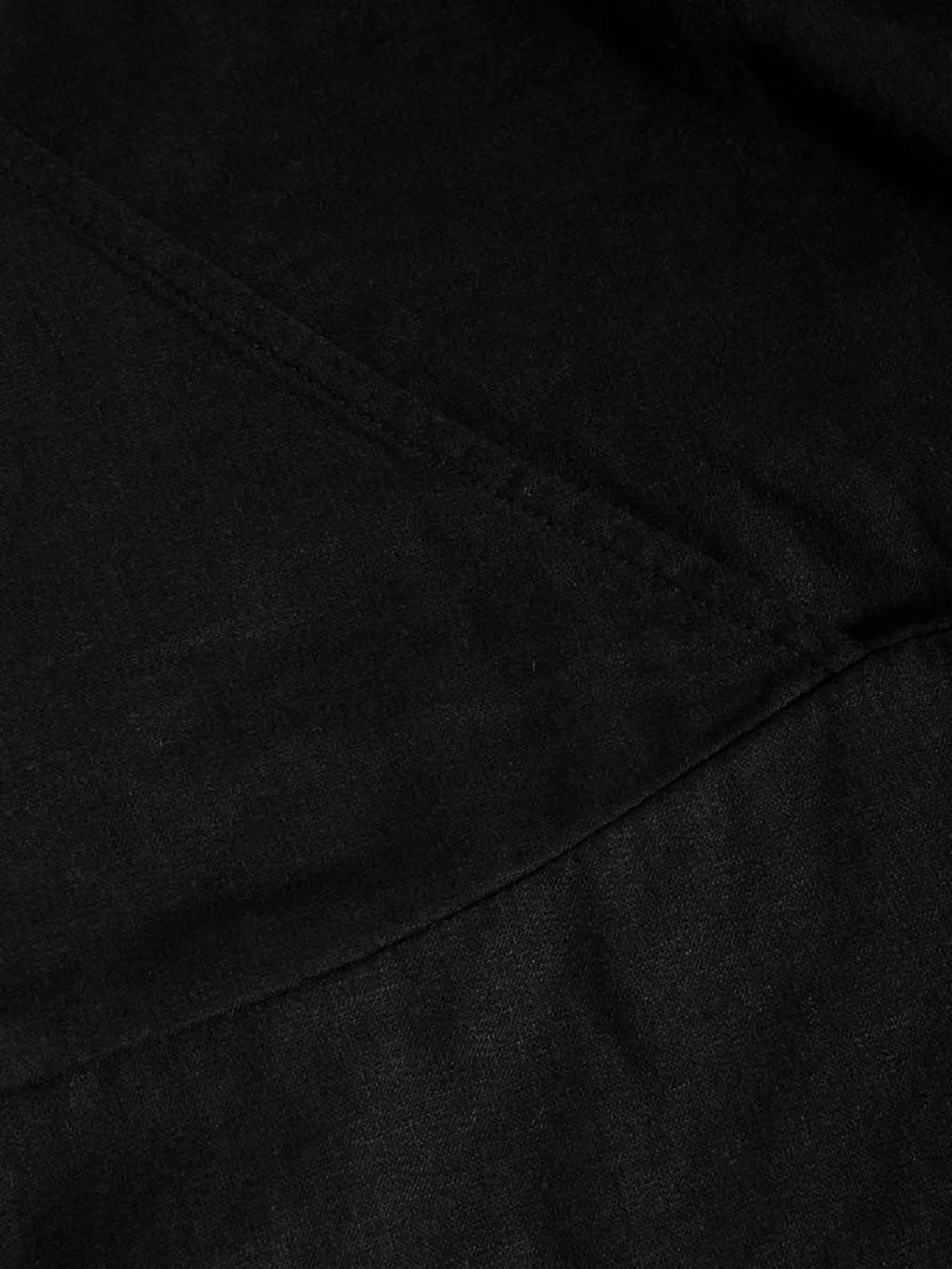 MARKS & SPENCER Women Blouse Linen Rich V Neck Kimono Sleeve Black