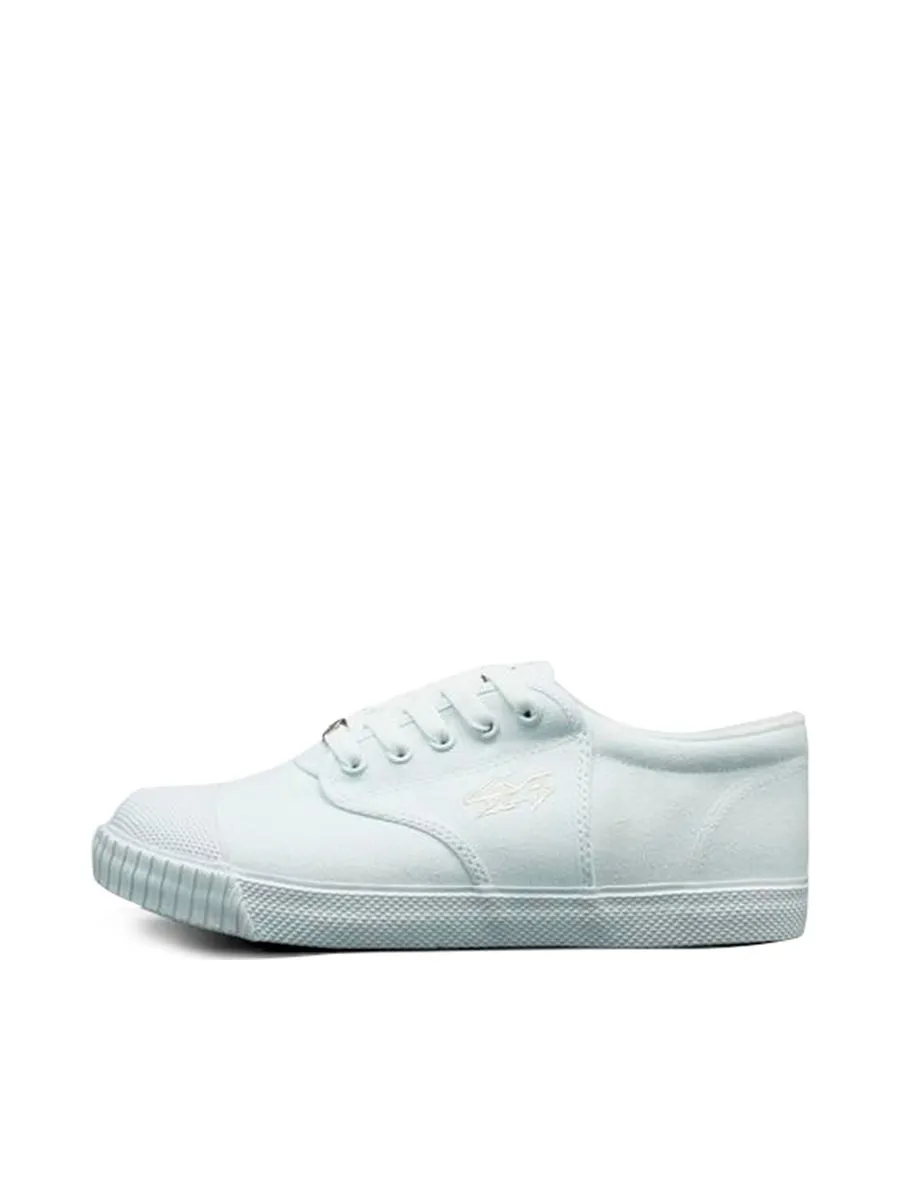 BREAKER Canvas Student Shoes 4X4 White