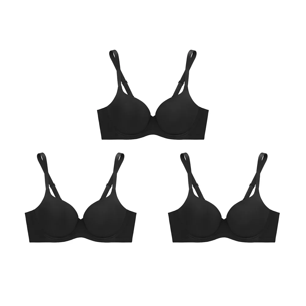 SABINA [3 Pieces] Bra Wire Sixnature Collection Style no. SBXS2200BK Black Size - A32