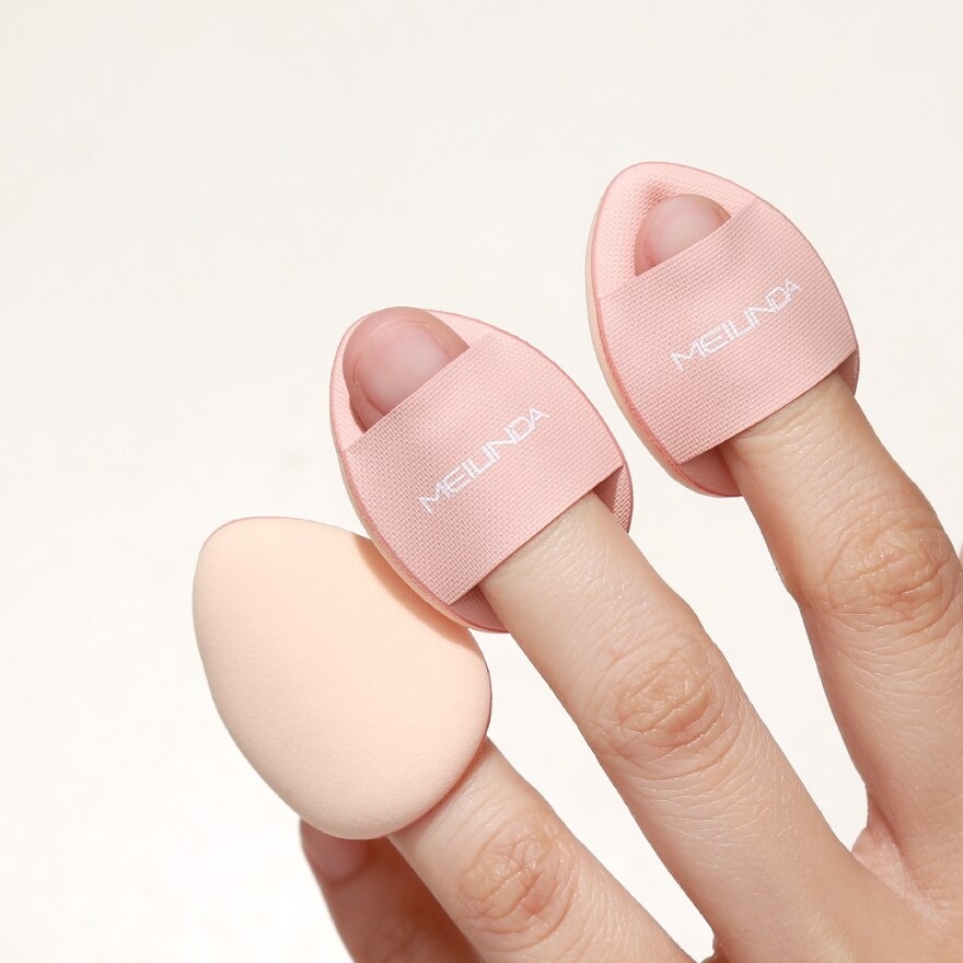 Meilinda Detail Fitting Cushion Puff 3Pcs