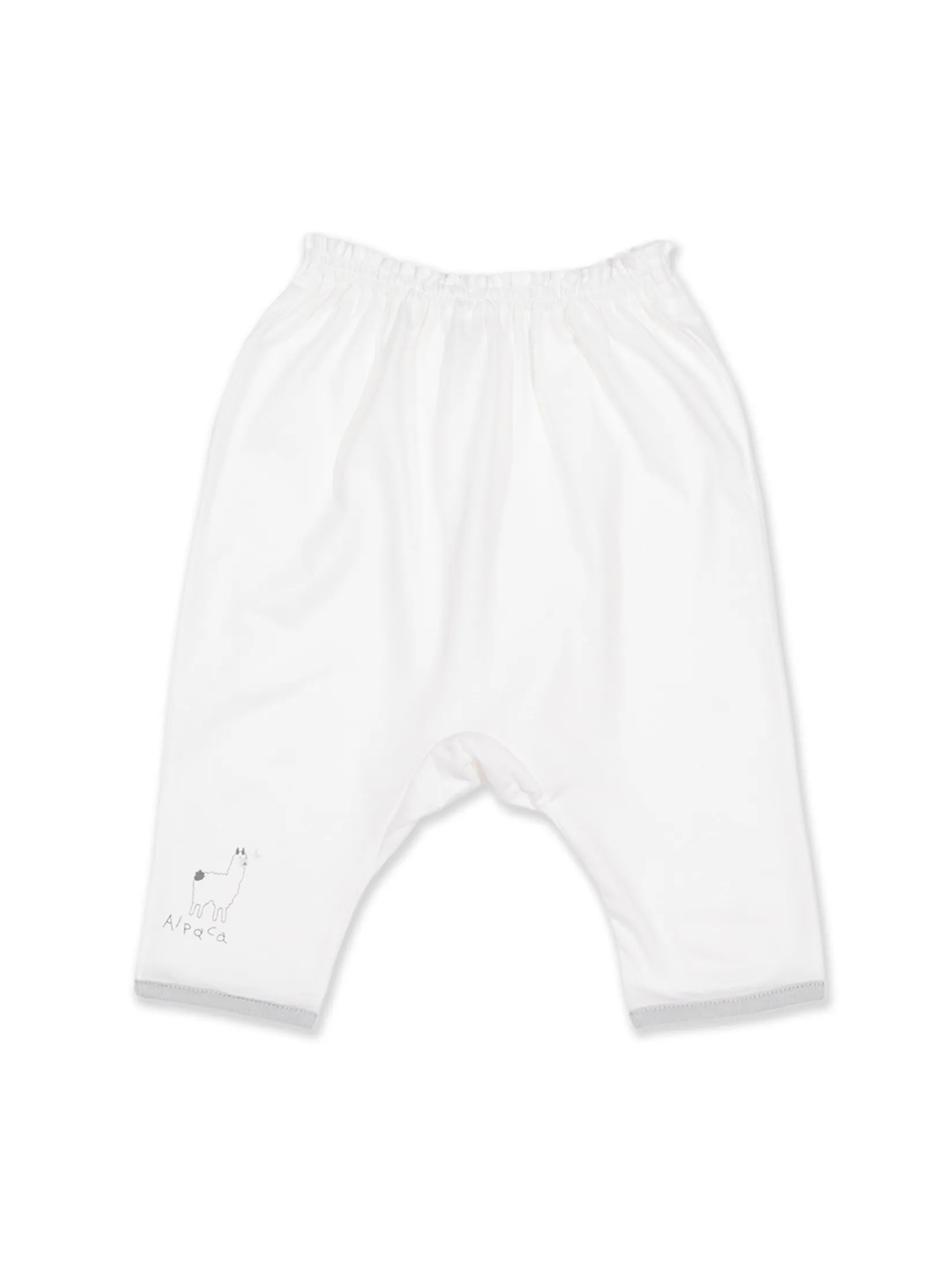 AUKA Gray, Children s  Infant Long Pants, Auka Cocoa Alpaca. Size - 50