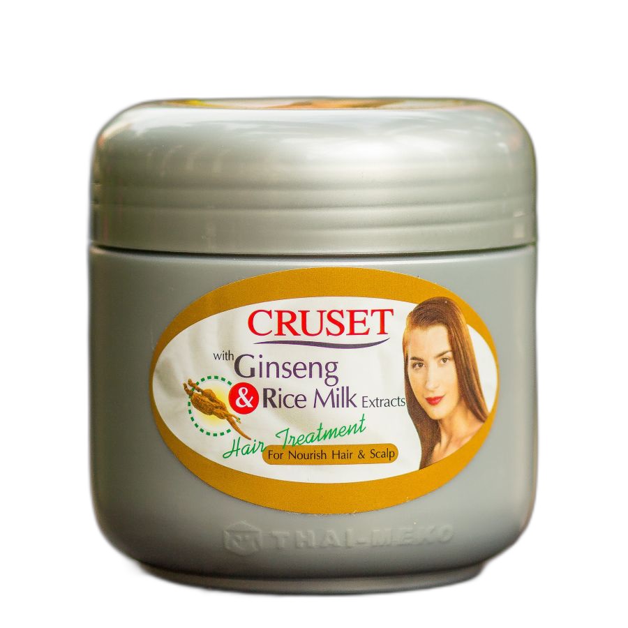 Маска для волос c женьшенем и рисовым молоком Cruset 250 и 500 мл