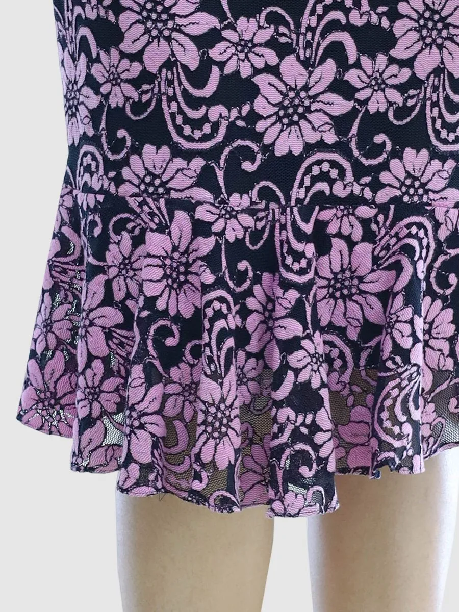 MIKIKO Women  Skirt Violet Lace Violet