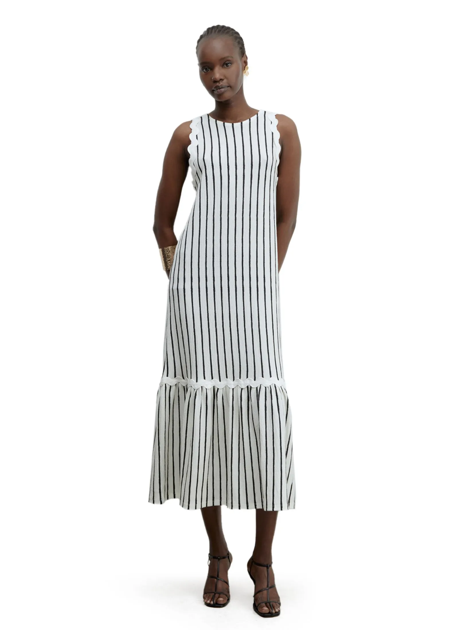 SFERA Women Dress Wavy Bambula