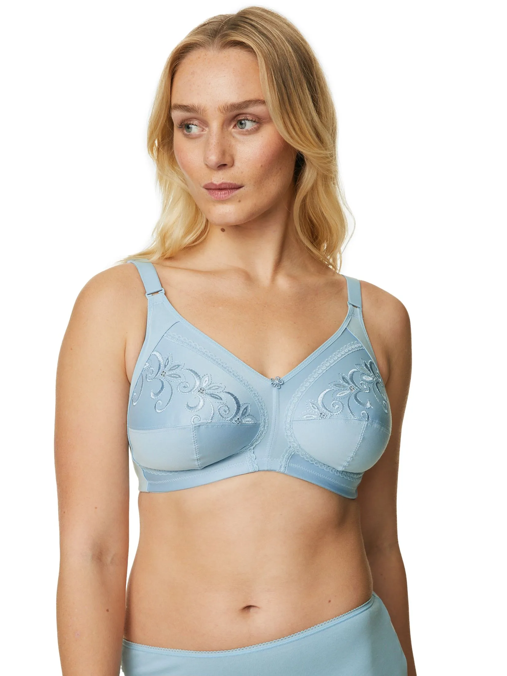 MARKS & SPENCER Women Bra Total Support Embroidered Full Cup